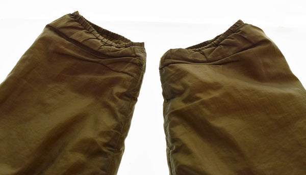 パタゴニア PATAGONIA 00年製 PUFF BALL  SWEATER パフボールセーター中綿ジップアップパーカー 83970 ジャケット カーキ Mサイズ 103MT-3323