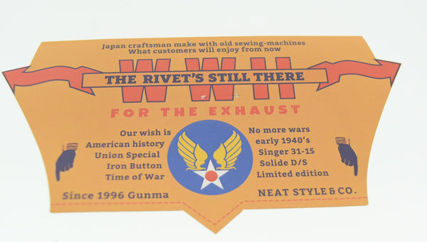 ニートスタイル Neat Style KIWAMI WWII model 極み W34 デニムパンツ デニム ブルー 34 103MB-583