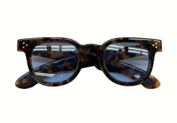 ジュリアスタートオプティカル JULIUS TART OPTICAL FDR エフディーアール スリードット 極太 アイウェア 眼鏡 茶 PL-105 眼鏡・サングラス サングラス べっ甲柄 ブラウン 104G-23