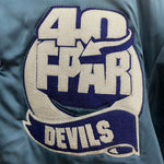 フォーティーパーセント アゲインストライツ FORTY PERCENT AGAINST RIGHTS サテンスタジャン ジャケット Lサイズ 201MT-4616