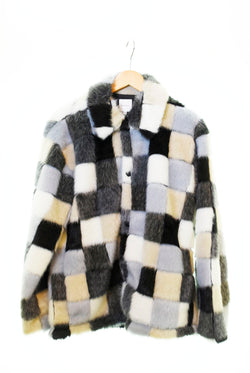 サスクワァッチファブリックス  Sasquatchfabrix.  20AW FAKE FUR JACKET フェイクファー ジャケット マルチカラー  20AW-JKH-005  ジャケット マルチカラー Mサイズ 103MT-616