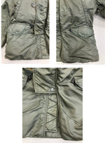 ミリタリー military 60's 60年代 USAF 米軍 実物 空軍 US AIR FORCE N3-B フライトジャケット VINTAGE ヴィンテージ コート カーキ 101MT-4900