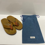 【曜日割引対象外】 リアルマッコイズ THE REAL McCOY'S LEATHER ARCHED SANDAL MA24011 メンズ靴 サンダル ビーチサンダル ブラウン Mサイズ 201-shoes1449 VB