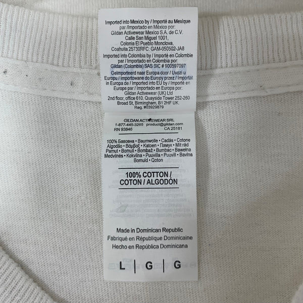 スタンダードカリフォルニア STANDARD CALIFORNIA ギルダンボディー Tシャツ ホワイト Lサイズ 201MT-4063