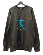 ナイキ NIKE 90s CREWNECK SWEATSHIRT クルーネック スウェット デッドストック USA製 トレーナー プリント AJ 茶 660045 スウェット ロゴ ブラウン Lサイズ 104MT-1702