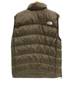 ノースフェイス THE NORTH FACE アコンカグアベスト Aconcagua Vest 撥水 光電子 ダウンベスト ND92243 ベスト カーキ Lサイズ 101MT-3533