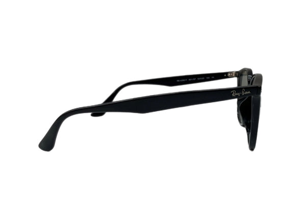 レイバン Ray-Ban SUNGLASSES サングラス ウェリントン アイウェア 眼鏡 黒 RB 4258-F 眼鏡・サングラス サングラス ロゴ ブラック 104G-42