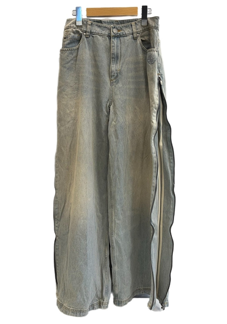 アディダス adidas Adilenium Season 3 Zip Washed Denim Pants アディ