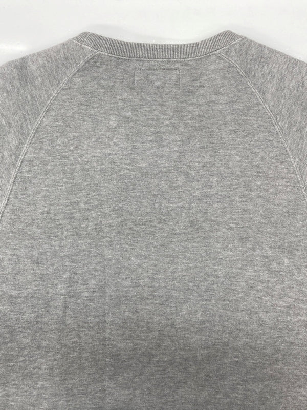 ループウィラー LOOPWHEELER × PORTER ポーター KANGAROO CREW NECK SWEATSHIRT カンガルー クルー ネック スウェットシャツ サムホール トレーナー 灰 スウェット 無地 グレー Sサイズ 104MT-2322