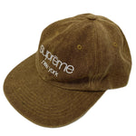 【中古】シュプリーム SUPREME 2-Tone Canvas 6-Panel 帽子 メンズ帽子 キャップ ブラウン 201goods-653