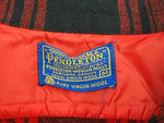 ペンドルトン PENDLETON  60's 60年代 オープンカラー ボードシャツ ウールシャツ 開襟 オンブレチェック vintage ヴィンテージ 長袖シャツ レッド Mサイズ 101MT-4190