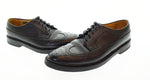 フローシャイム Florsheim 70年代 ウィングチップ プレーントゥ シューズ 黒 628937 メンズ靴 ビジネスシューズ ブラック 9 103S-600