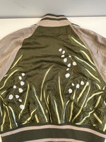 アメリヴィンテージ AMERI VINTAGE スカジャン 刺繍 オリーブ ジャケット カーキ 101LT-247