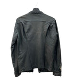 リー Lee 101LJ STORM RIDER ストームライダー レザージャケット ライダース カウレザー 牛革 黒 サイズ 38REG ジャケット 無地 ブラック 104MT-2232