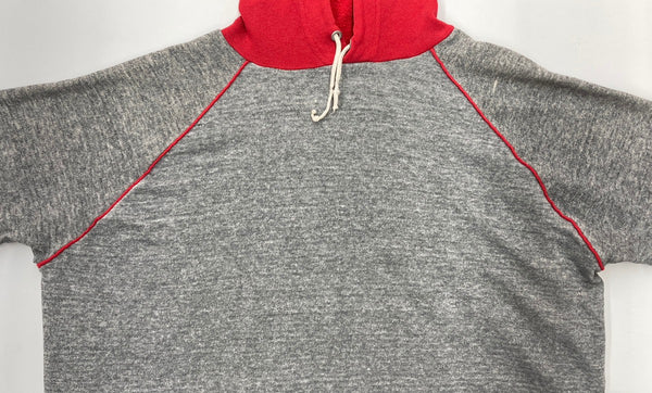 ヴィンテージ vintage 50s 60s 50年代 60年代 ツートン ラグラン 霜降り グレー レッド  パーカ 無地 マルチカラー 104MT-1759