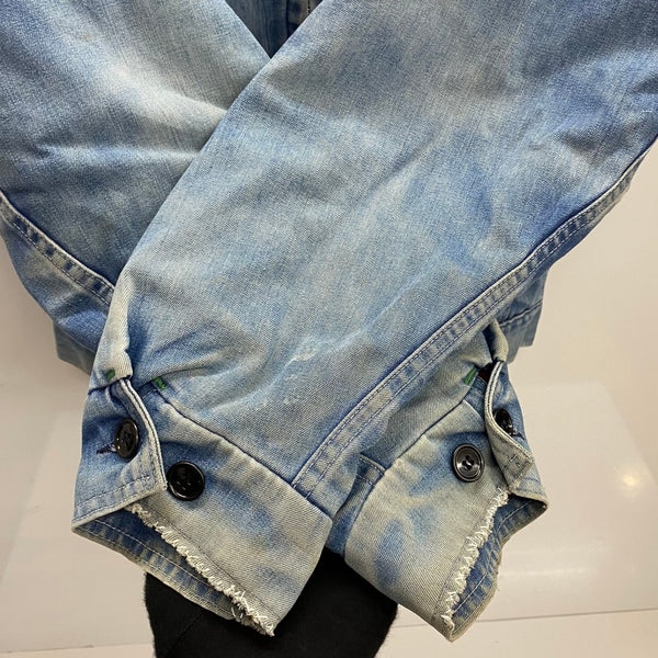 【曜日割引対象外】 ヴィンテージ vintage 70's BIG SMITH デニム ワーク ジャケット ブルー 201MT-3883 VB
