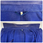 【曜日割引対象外】 ヴィンテージ vintage 40's 50's FRENCH MILITARY フランス軍 ヘリンボーン カバーオール ジャケット ネイビー 48サイズ 201MT-4479 VB