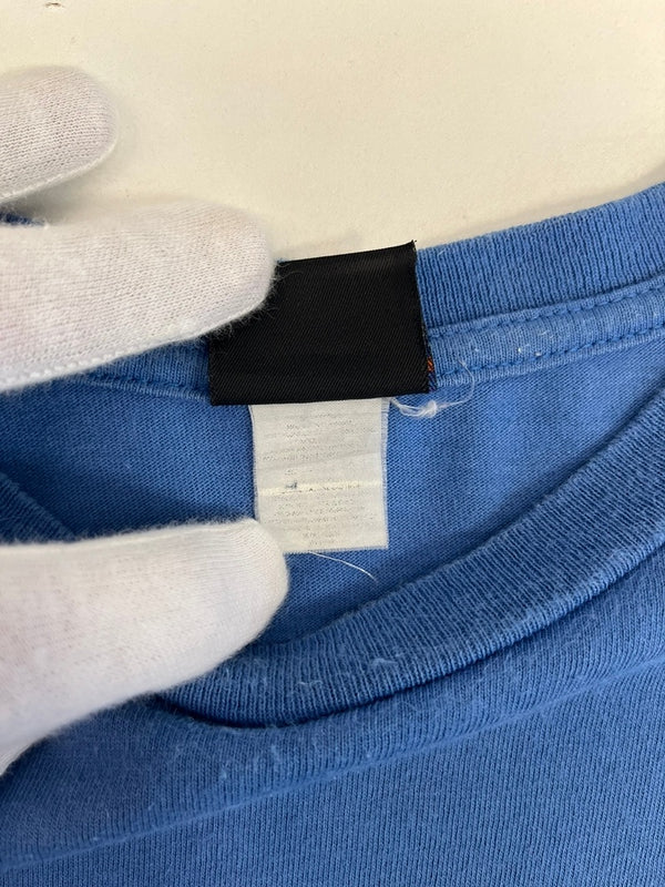 パタゴニア PATAGONIA 90s 90年代 雪なしタグ 生態系プリント USA製 アメリカ製 青 vintage ヴィンテージ XL Tシャツ ブルー LLサイズ 101MT-4716