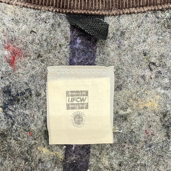 【曜日割引対象外】 カーハート Carhartt ミシガンチョアコート カバーオール ブランケットライナー ダック ジャケット ブラック 201MT-4466 VB