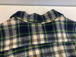 ペンドルトン PENDLETON 50's 50年代 オープンカラー ボードシャツ ウールシャツ 開襟 チェック vintage ヴィンテージ XL 長袖シャツ グリーン LLサイズ 101MT-3647