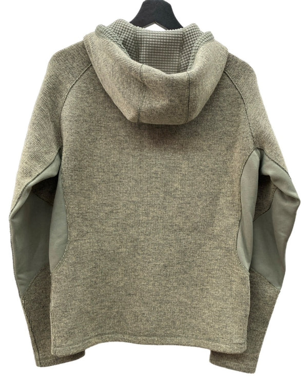 ナイキ NIKE エーシージー ACG 00s 90s パーカー フーディ ジップアップ ダブルジップ ウール WOOL 毛 テック系 ギミック タイ製 ベージュ系 カーキ系 パーカ ベージュ Mサイズ 104MT-1977