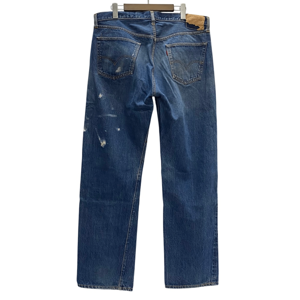 【曜日割引対象外】 リーバイス Levi's 60's 70's 501 BIG E W36 ボタン裏2 足長R デニム ブルー 201MB-1104 VB
