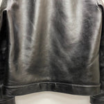【曜日割引対象外】 ワイツーレザー Y'2 LEATHER ANILINE HORSE 1st Type G JACKET ジャケット ブラック 42サイズ 201MT-3637 VB