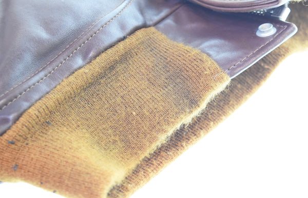 ショット SCHOTT 80sTYPE A-2 レザージャケット フライトジャケット 38 ジャケット ブラウン 103MT-3310