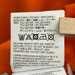 オフホワイト Off-White 21SS ピエロTee OMAA027F21JER015 Tシャツ オレンジ Mサイズ 201MT-4526