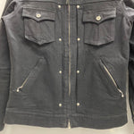 スカルフライト SKULL FLIGHT RIDERS STRETCH DENIM G JACKET ジャケット ブラック 40サイズ 201MT-4694