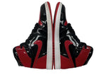 ナイキ NIKE 21年製 AIR JORDAN 1 RETRO HIGH OG PATENT BRED エア ジョーダン レトロ ハイ パテント ブレッド AJ1 シューズ 赤 黒 555088-063 メンズ靴 スニーカー ブラック 28.5cm 104S-995