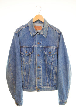 リーバイス Levi's 80s 71506-0214 デニムジャケット Made in USA ボタン裏777 80's トラッカージャケット USA製 42L ジャケット ブルー 103MT-2897