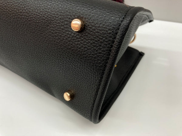 コーチ COACH × バスキア Basquia デンプシーキャリーオール ハンドバッグ トートバッグ ショルダーバッグ チャーム レザー BLACK 黒 F2161-C5661 バッグ レディースバッグ 2way・3wayバッグ ロゴ ブラック 104B-63