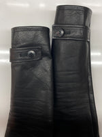 アカンサス ACANTHUS LEATHER JACKET レザー ジャケット シングル ライダース バイカー レーサー アウトドア アウター 黒 ジャケット 無地 ブラック Mサイズ 104MT-1698