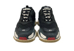 バレンシアガ BALENCIAGA ジャンク品 Triple-S Trainers トリプル エス トレーナー トリエス ダッド シューズ 40 黒 533882 メンズ靴 スニーカー ブラック 26.5cm 104S-914