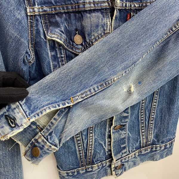 【曜日割引対象外】 リーバイス Levi's 60's 70's 70505 BIG E デニムジャケット ジャケット ブルー 201MT-4637 VB