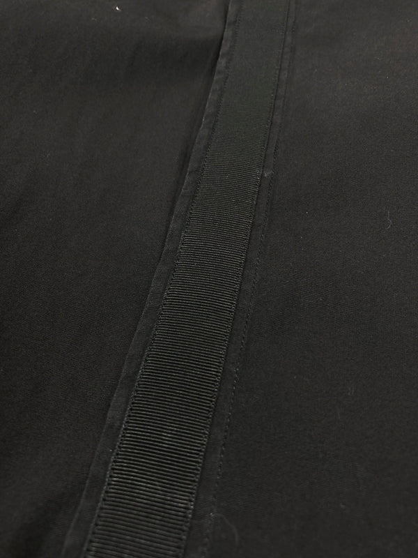 グッチ GUCCI DRESS SHIRT ドレス シャツ フラップポケット ボタン スリム 比翼 長袖 黒 322331 21131 サイズ 38 長袖シャツ 無地 ブラック 104MT-2323