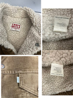 リーバイス Levi's 80’s 80年代 白タブ コーデュロイ コーズ ボア トラッカージャケット スナップボタン VINTAGE ヴィンテージ MADE IN USA アメリカ製 704121-1529 38 ジャケット ブラウン 101MT-4764