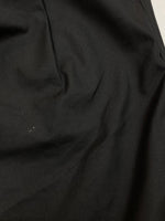 コムデギャルソン COMME des GARCONS HOMME GABARDINE PANTS ギャバジン パンツ 綿エステル ベルト ジップフライ 黒 無地 HN-P003 ボトムスその他 ブラック Mサイズ 104MB-247