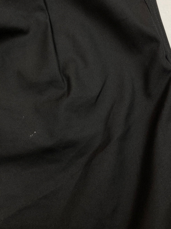 コムデギャルソン COMME des GARCONS HOMME GABARDINE PANTS ギャバジン パンツ 綿エステル ベルト ジップフライ 黒 無地 HN-P003 ボトムスその他 ブラック Mサイズ 104MB-247