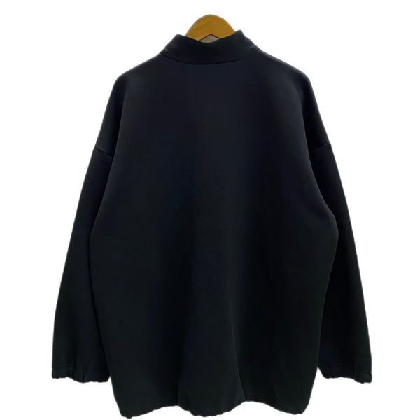 無印良品 MUJI Labo 尾花期 二重編みスウェット ZIPUP プルオーバー パンツ スーツ・セットアップ ブラック XLサイズ 201MT-3939