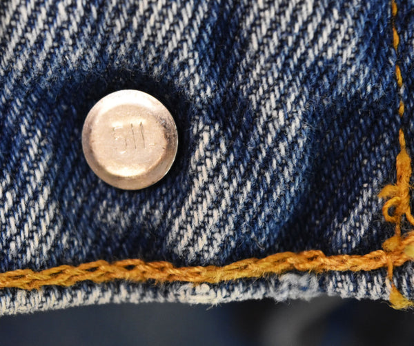 リーバイス Levi's 90s USA製 511工場 デニムパンツ 青 560-4891 デニム ブルー 34 103MB-378