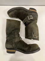 レッドウィング RED WING BEAMS別注 2003年製造 1stモデル ブラックラフアウトスエード エンジニアブーツ PT99 ストーブパイプ 8274 メンズ靴 ブーツ エンジニア ブラック 101sh-2218