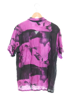 シュプリーム SUPREME 19ss Bela Lugosi Rayon Shirt ベラ ルゴシ レーヨン オープンカラーシャツ 半袖シャツ ブラック Mサイズ 103MT-1543