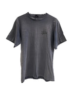 ステューシー STUSSY 90s 90's OLD STUSSY 紺タグ USA製 ドラゴン プリントTシャツ シングルステッチ サンフェード 鬼フェード 紺 Tシャツ ネイビー Lサイズ 101MT-5323