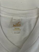 US US古着 Jantzen ジャンセン ダイビングガール フォトプリントTシャツ シングルステッチ ワンサイズ Tシャツ ホワイト フリーサイズ 101MT-4579