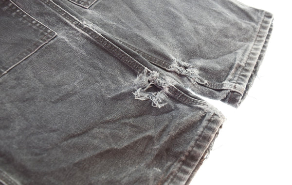 カーハート carhartt USA製 ダブルニー ペインターパンツ 32×30  黒 デニム ブラック 32 103MB-417