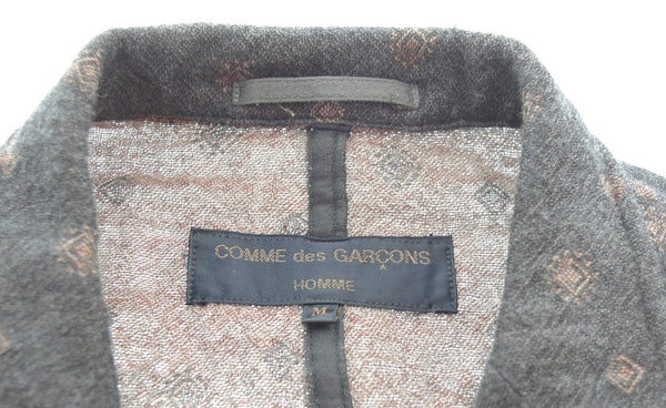 コムデギャルソン オム COMME des GARCONS HOMME 00AW ドットTailored jacket テーラードジャケット HJ-04015M ジャケット ブラウン Mサイズ 103MT-3271