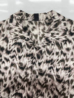 バックラッシュ BACKLASH ISAMU KATAYAMA リバティープリント+リザード シャツ アロハ レオパード柄 半袖 開襟 白 -201977 半袖シャツ 総柄 ホワイト Mサイズ 104MT-1678