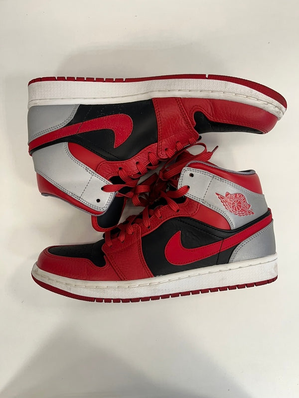 ジョーダン JORDAN Nike Air Jordan 1 Mid Fire Red Cement ナイキ エアジョーダン1 ミッド ファイヤーレッドセメント 554724-603 メンズ靴 スニーカー レッド 27cm 101sh-2117
